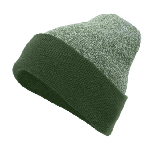 Heather Two-Tone Cuff Beanie Vignette