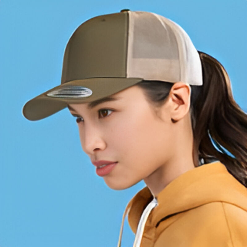 YP Classic Retro Trucker Cap 2-Tone Vignette