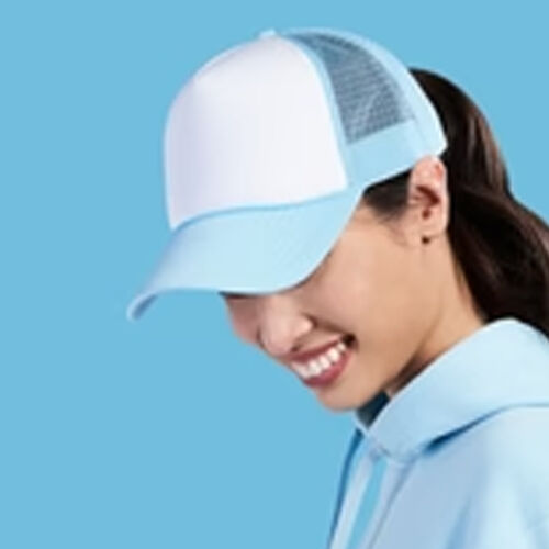 Retro - 5-Panel Foam Snap Back Trucker Cap Vignette