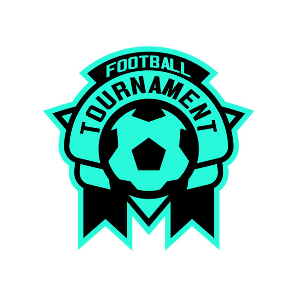 Tournament Football logo template Vignette