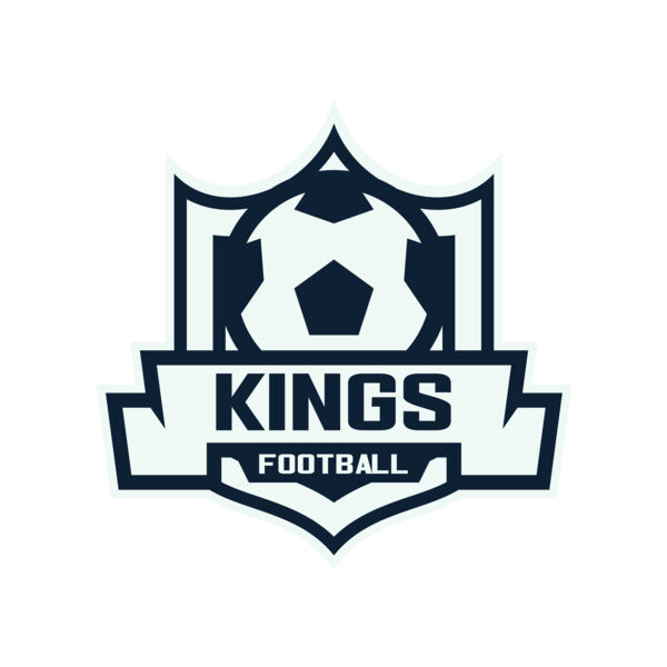 Kings Football logo template Vignette