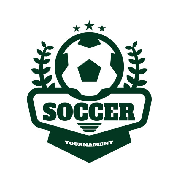 Soccer Tournament logo template Vignette