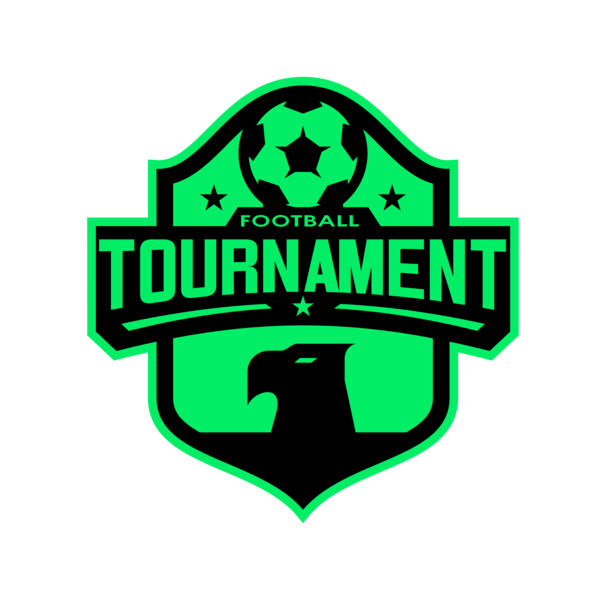 Tournament Football logo template 02 Vignette