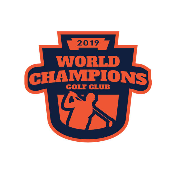 World Champions Golf club logo template Vignette