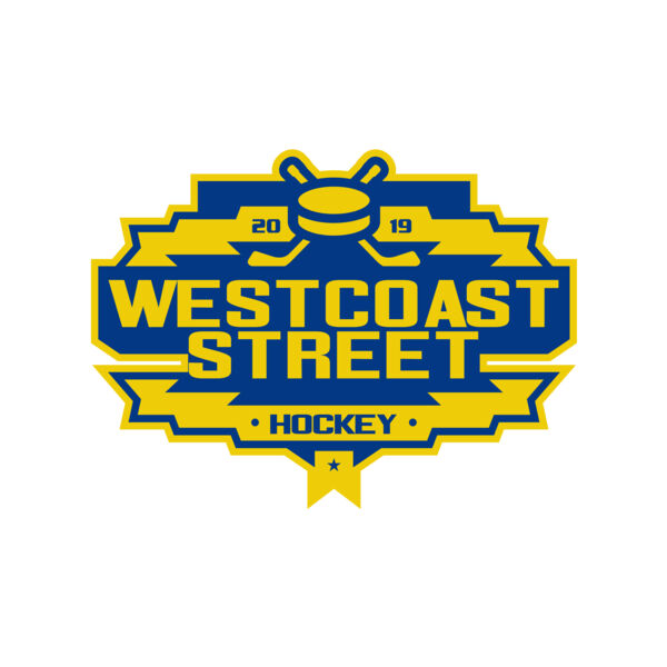 West Coast Street Hockey logo template Vignette