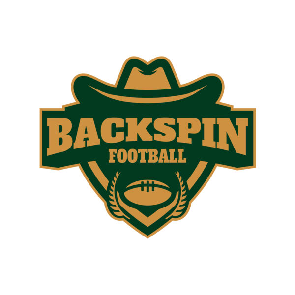 Backspin Football logo template Vignette