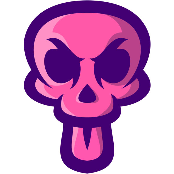 Elements Skulls logo template 57 Vignette