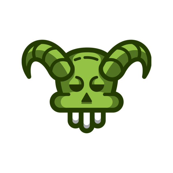 Elements Skulls logo template 114 Vignette