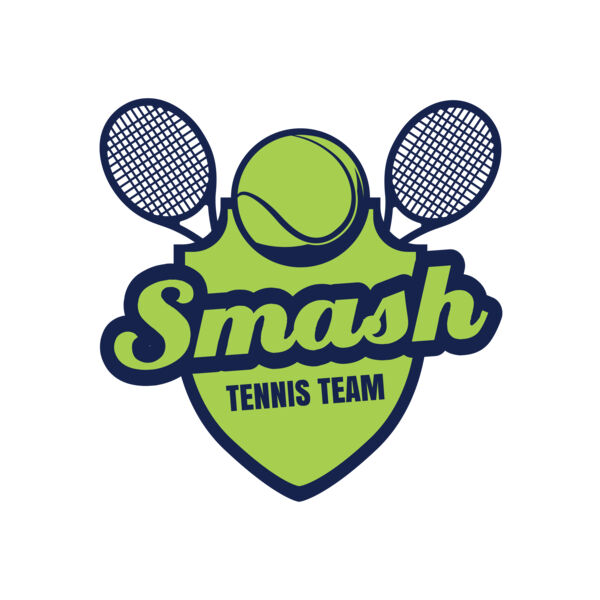 Tennis Team Logo 01 Vignette