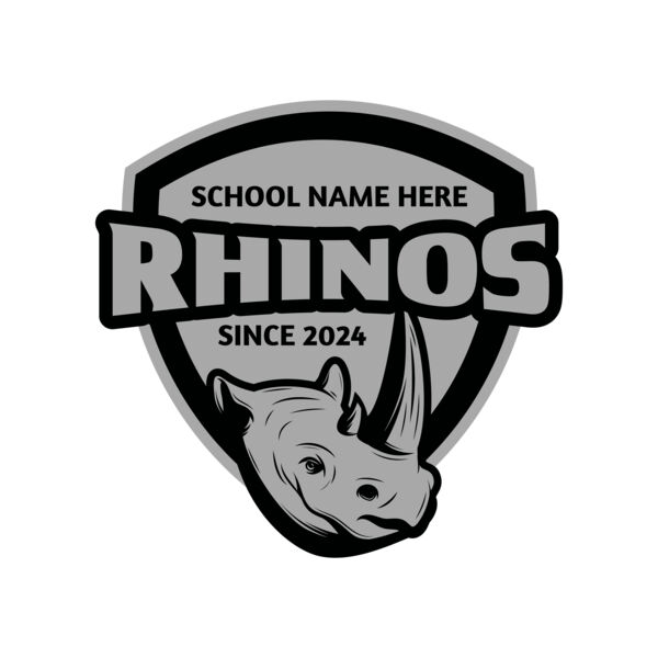 School Rhinos 01 Vignette