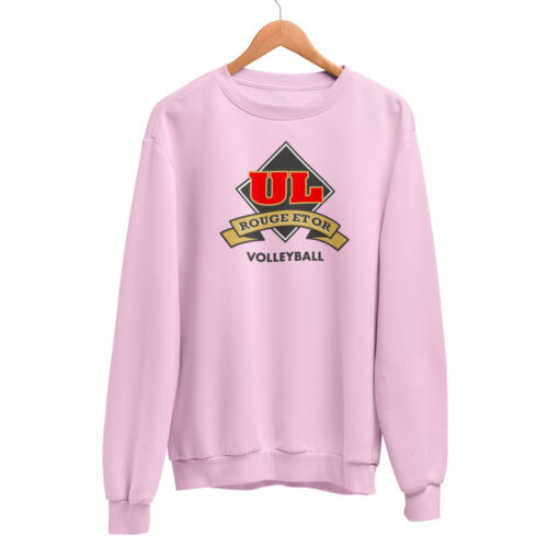 CREWNECK UNIVERSITÉ LAVAL ROUGE ET OR VOLLEYBALL Vignette