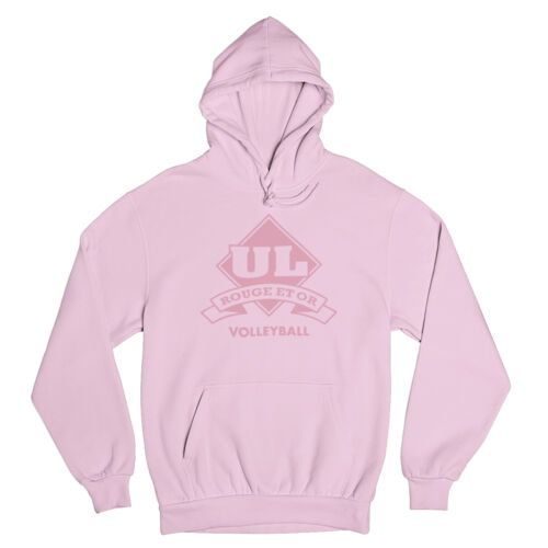 HOODY UNIVERSITÉ LAVAL ROUGE ET OR VOLLEYBALL TON SUR TON  Vignette