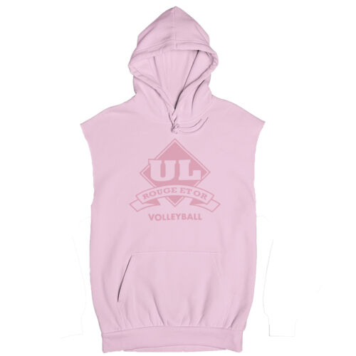HOODY SANS MANCHE UNIVERSITÉ LAVAL ROUGE ET OR VOLLEYBALL TON SUR TON Vignette