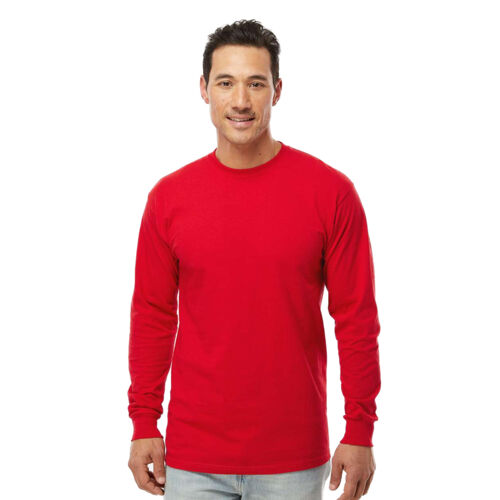 Gold Soft Touch Long Sleeve T-Shirt Vignette