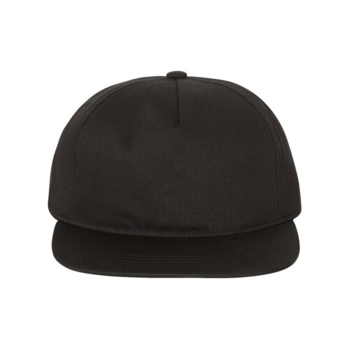 Lightly-Structured Five-Panel Snapback Cap Vignette