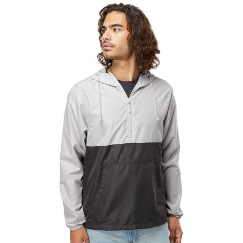 Lightweight Quarter-Zip Windbreaker Pullover Jacket Vignette