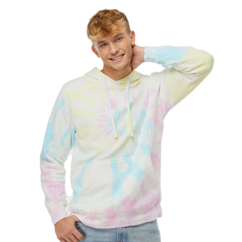 Midweight Tie-Dyed Hooded Sweatshirt Vignette