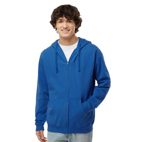 Unisex Zipper Fleece Hoodie Vignette