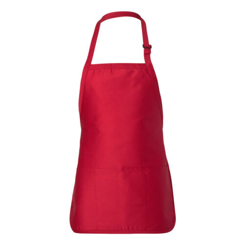 Full-Length Apron with Pouch Pocket Vignette