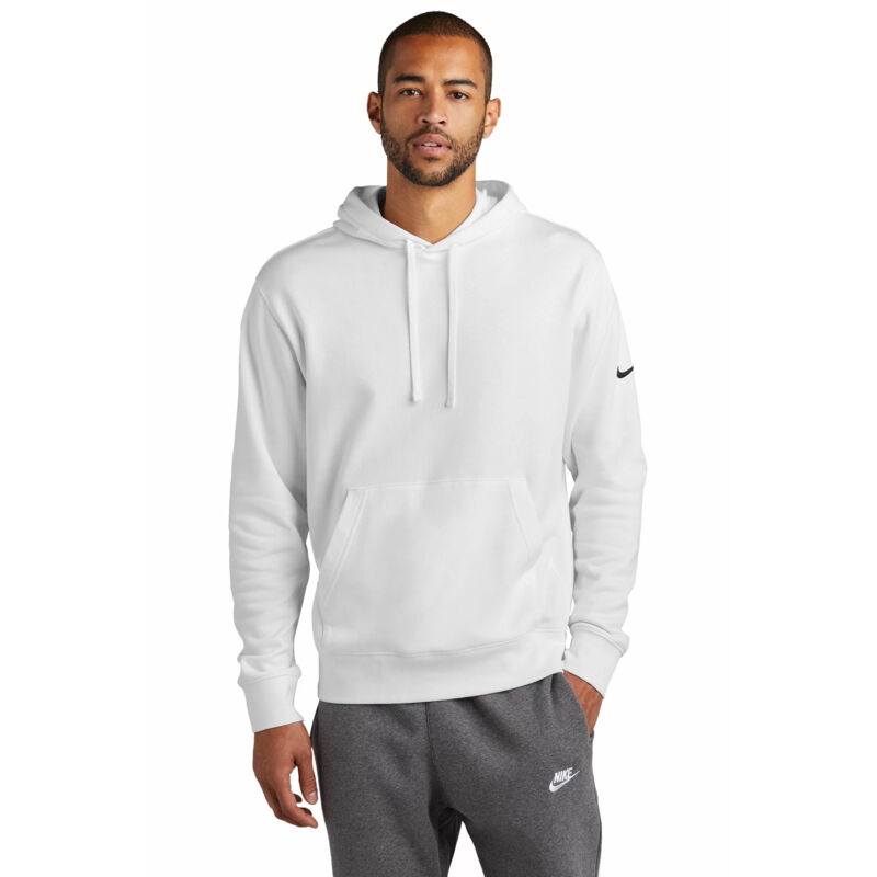 NIKE CLUB FLEECE SLEEVE SWOOSH PULLOVER HOODIE Vignette