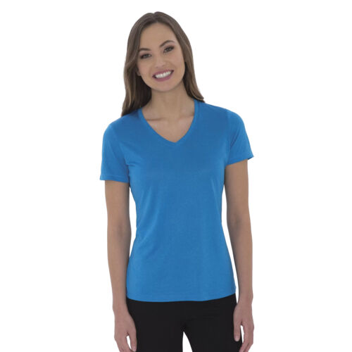 ATC™ PRO TEAM HEATHER ProFORMANCE V-NECK LADIES' TEE Vignette