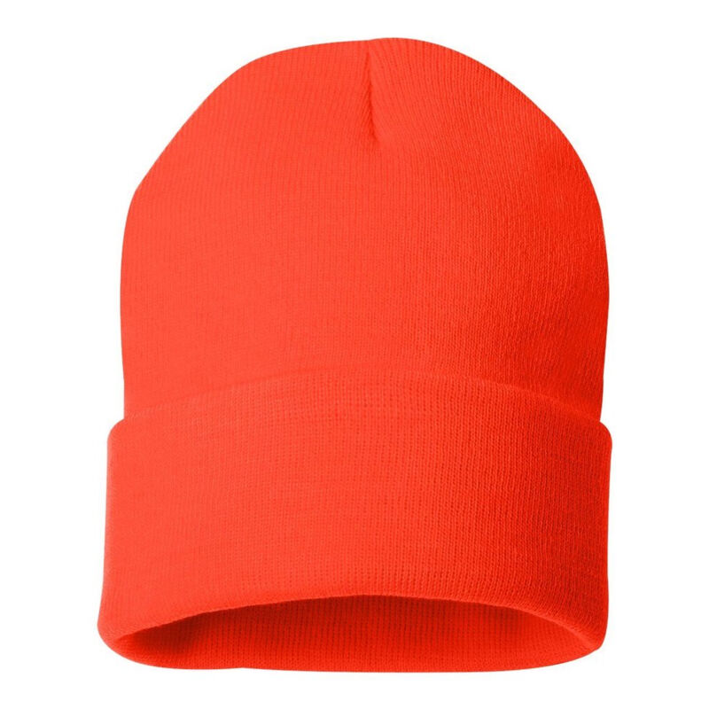 12" Solid Cuffed Beanie Vignette