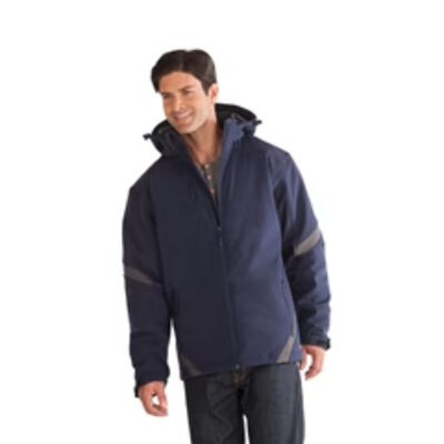 Typhoon - Blouson Softshell Isolé avec Capuchon Amovible pour Homme Vignette