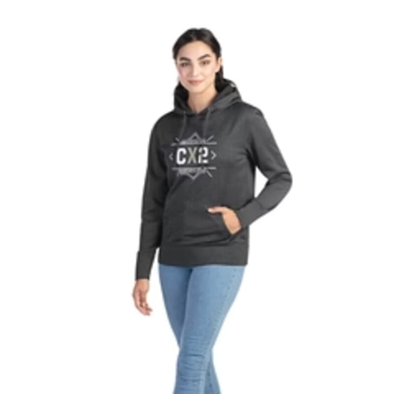 Palm Aire - Chandail à Capuchon à Enfiler en Molleton Polyester pour Femme Vignette