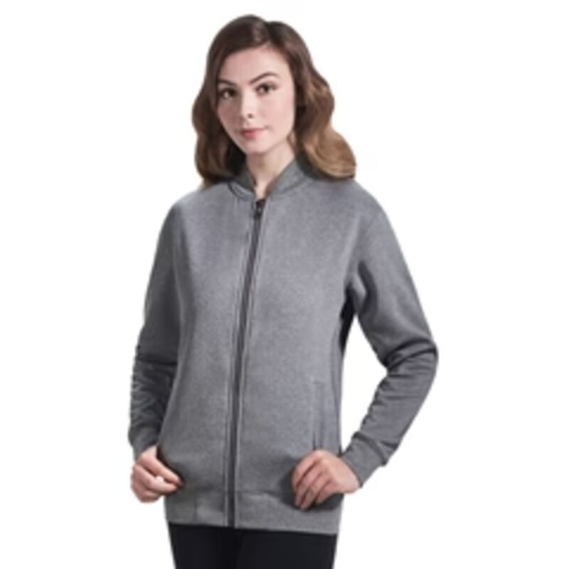 Parkview - Chandail à Glissière Pleine Longueur en Molleton pour Femme Vignette