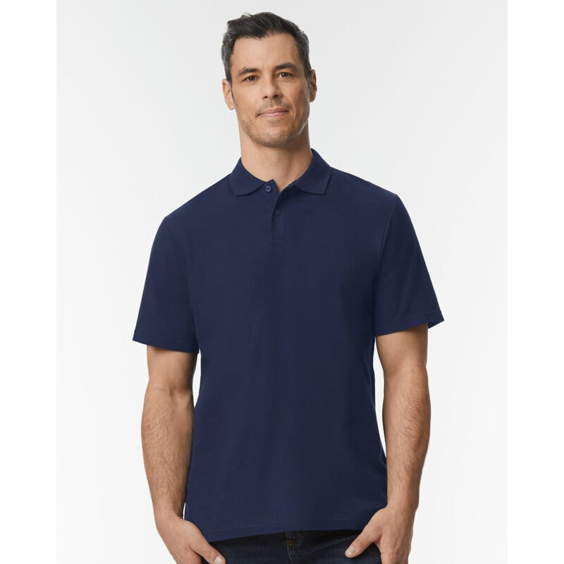 Softstyle® Adult Pique Polo Vignette