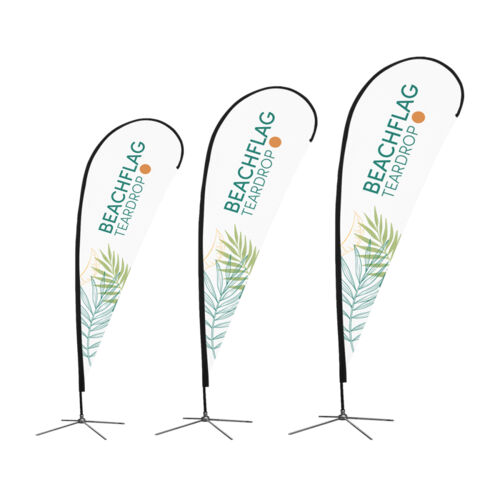 Beach Flag - Modèle Teardrop Vignette