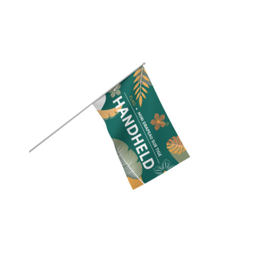 Drapeaux de Manifestation - Avec Bâton Vignette