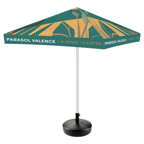 Parasol 4 Côtés avec Valences Vignette