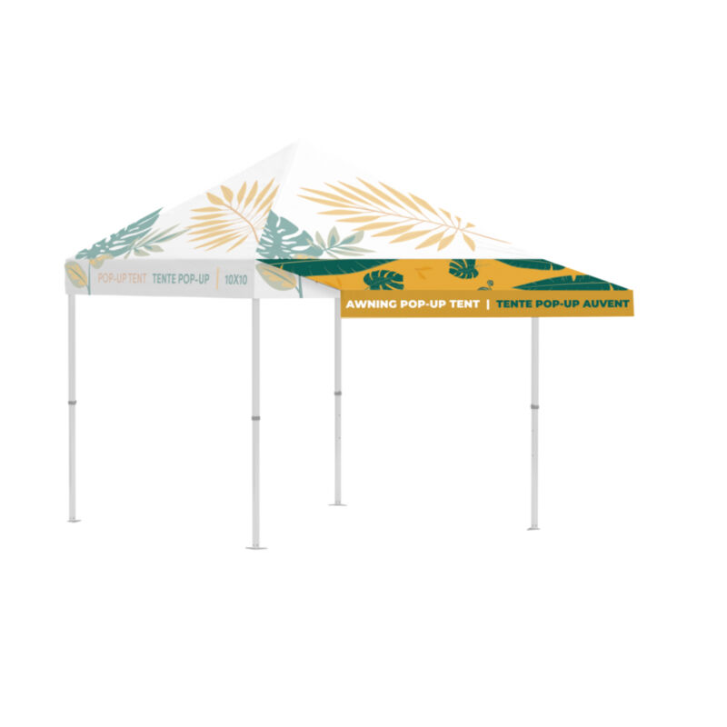 Auvent pour Tente popup 10x10 Vignette