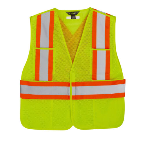 Patrol - Gilet Détachable 5 Point en Filet Haute Visibilité - Taille Unique Vignette