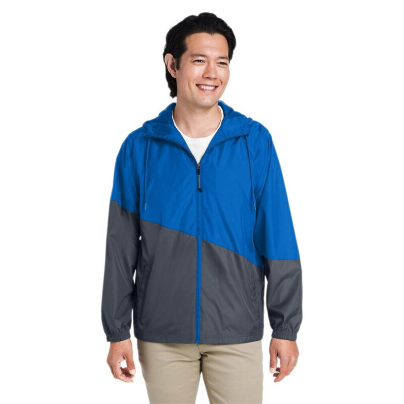 Unisex Techno Lite Colorblock Windbreaker Vignette