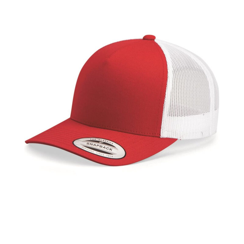 Five-Panel Retro Trucker Cap Vignette