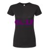 Women's Fine Jersey T-Shirt Vignette