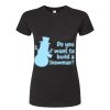 Women's Fine Jersey T-Shirt Vignette