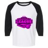 Raglan Three-Quarter Sleeve Baseball T-Shirt Vignette