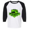 Raglan Three-Quarter Sleeve Baseball T-Shirt Vignette