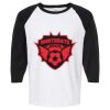 Raglan Three-Quarter Sleeve Baseball T-Shirt Vignette