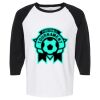 Raglan Three-Quarter Sleeve Baseball T-Shirt Vignette