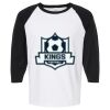 Raglan Three-Quarter Sleeve Baseball T-Shirt Vignette