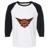 Raglan Three-Quarter Sleeve Baseball T-Shirt Vignette