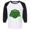 Raglan Three-Quarter Sleeve Baseball T-Shirt Vignette