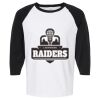Raglan Three-Quarter Sleeve Baseball T-Shirt Vignette