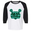 Raglan Three-Quarter Sleeve Baseball T-Shirt Vignette