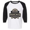 Raglan Three-Quarter Sleeve Baseball T-Shirt Vignette