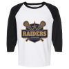 Raglan Three-Quarter Sleeve Baseball T-Shirt Vignette